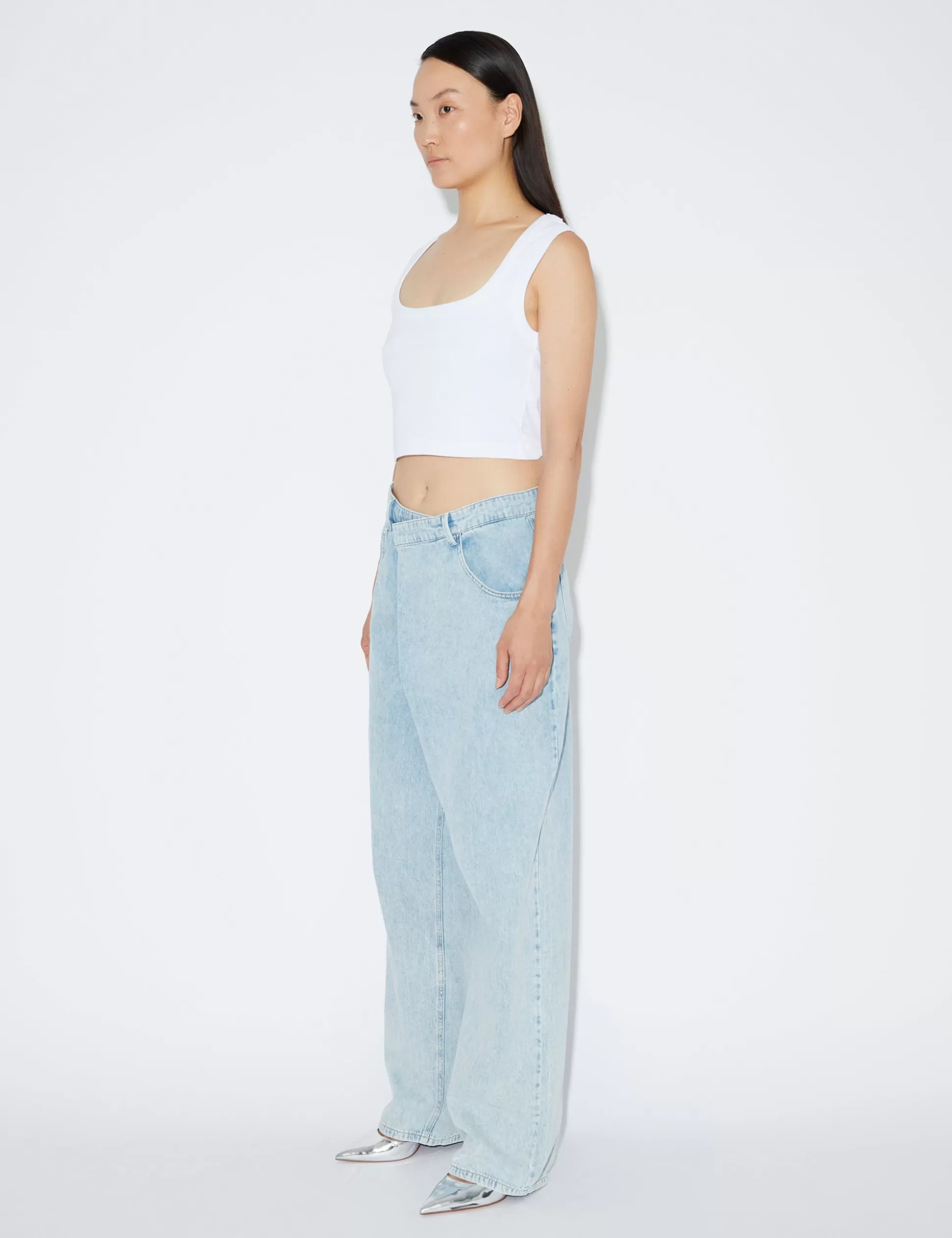 Best 2ND Fennec TT - Denim Poesy Women Trousers & Shorts