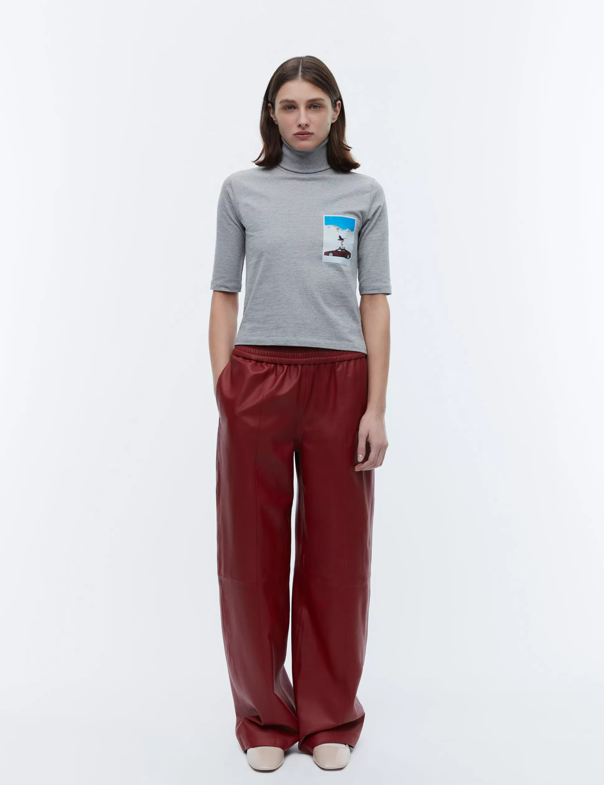 Outlet 2ND Jimmy - Fine Leather Women Trousers & Shorts