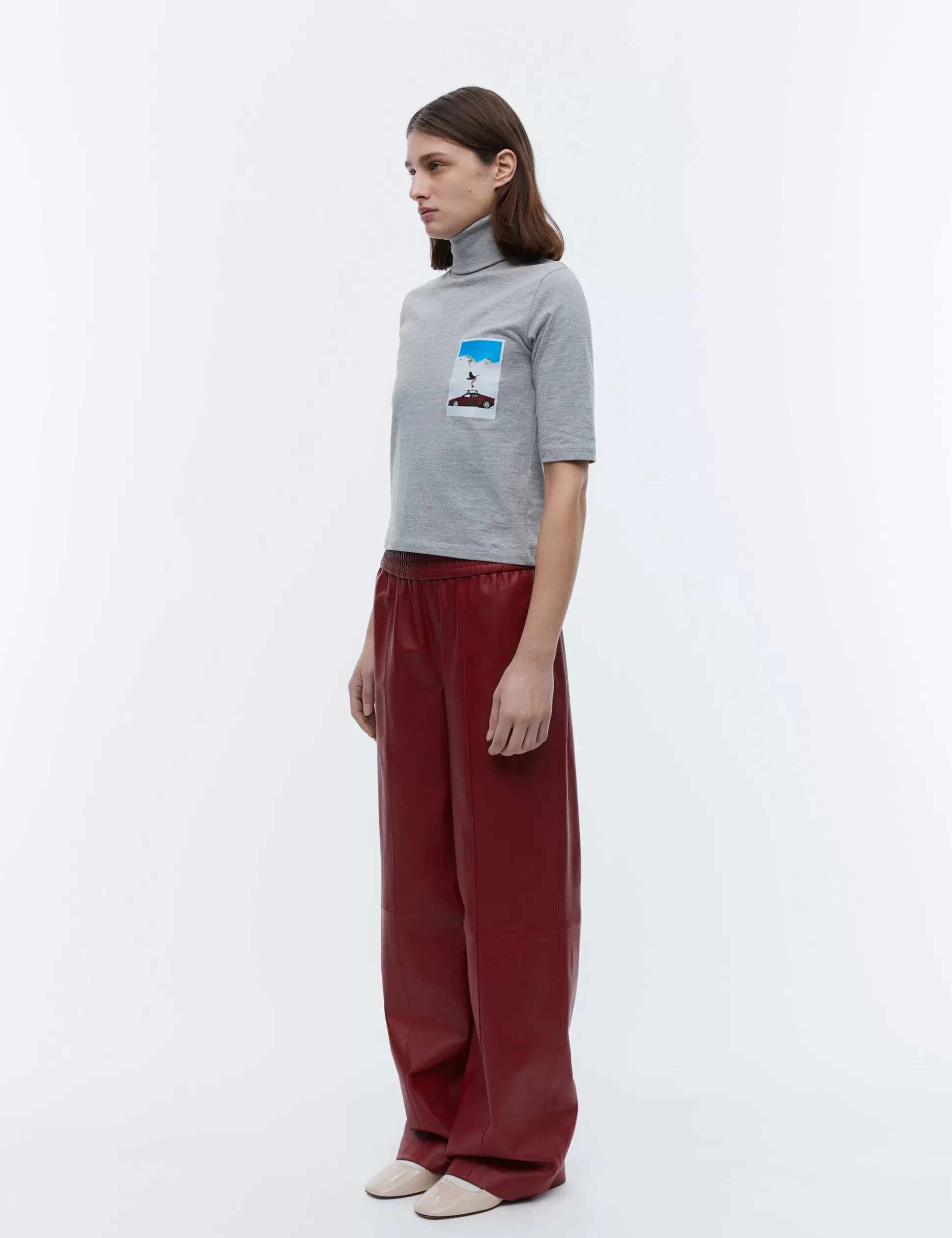 Outlet 2ND Jimmy - Fine Leather Women Trousers & Shorts