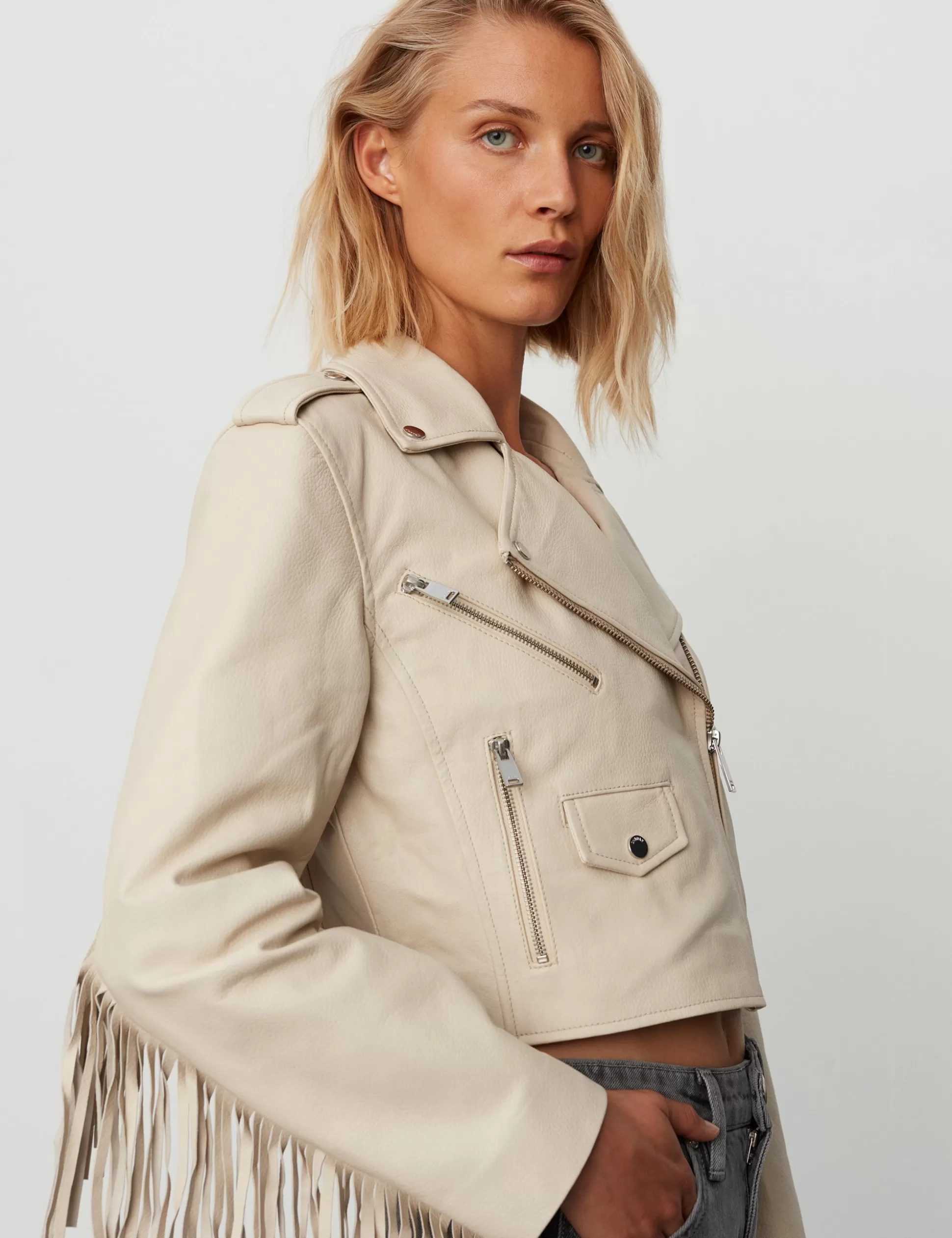 Shop 2ND Malone - Callisto Leather Women Coats & Jackets