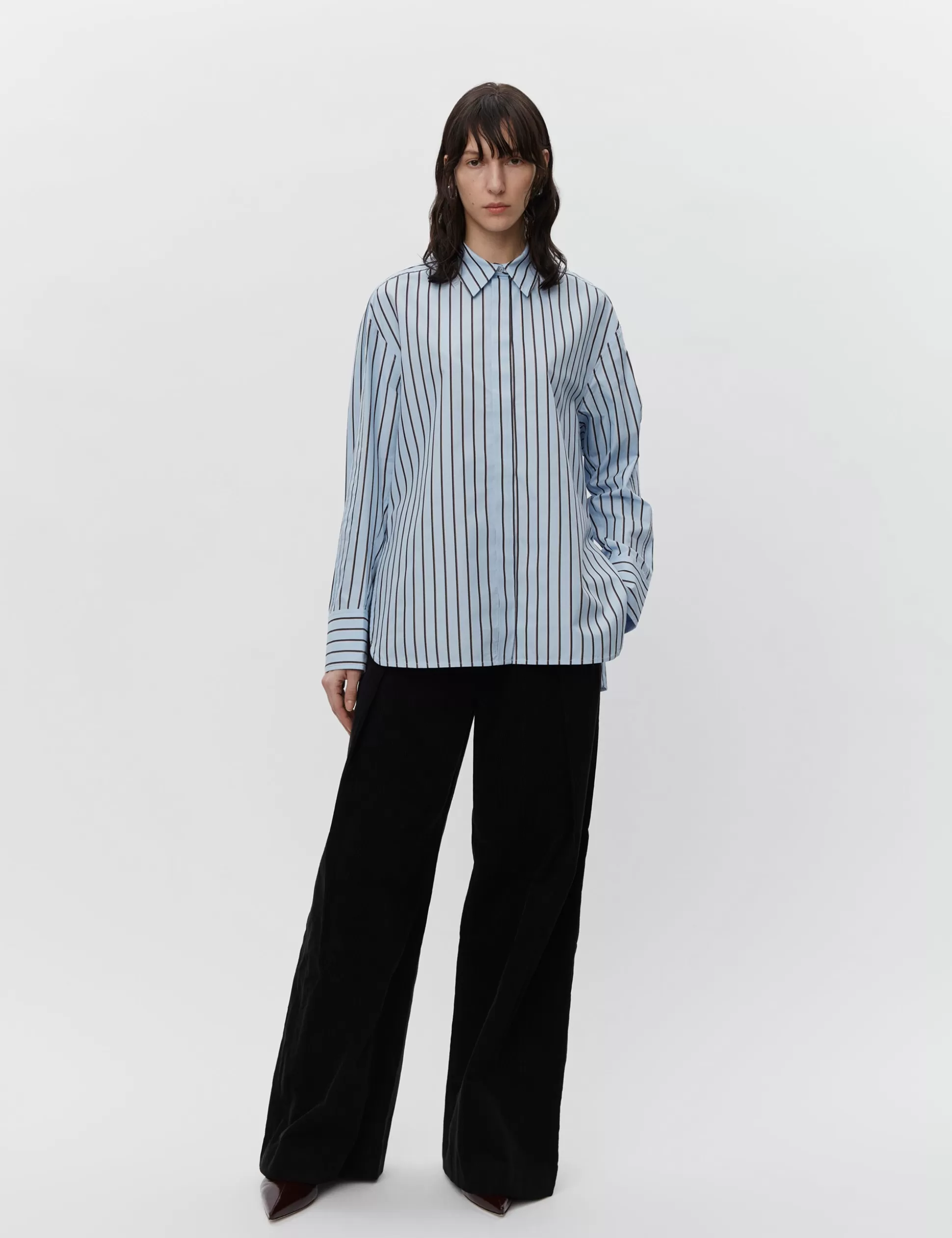 Cheap Aya - Contemporary Stripe RD Women Shirts & Blouses