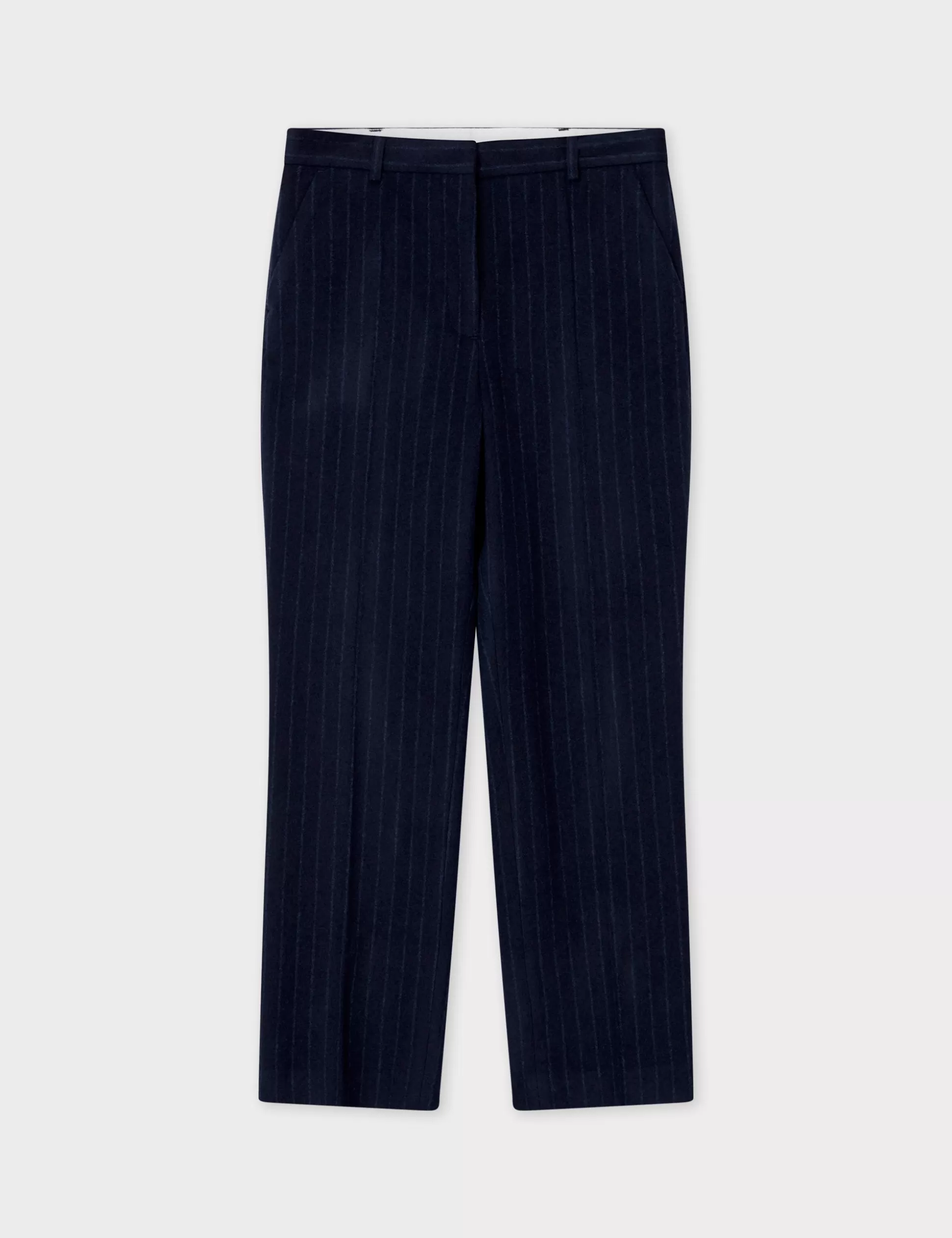 Store Classic Lady - Woolen Pinstripe Women Trousers & Shorts