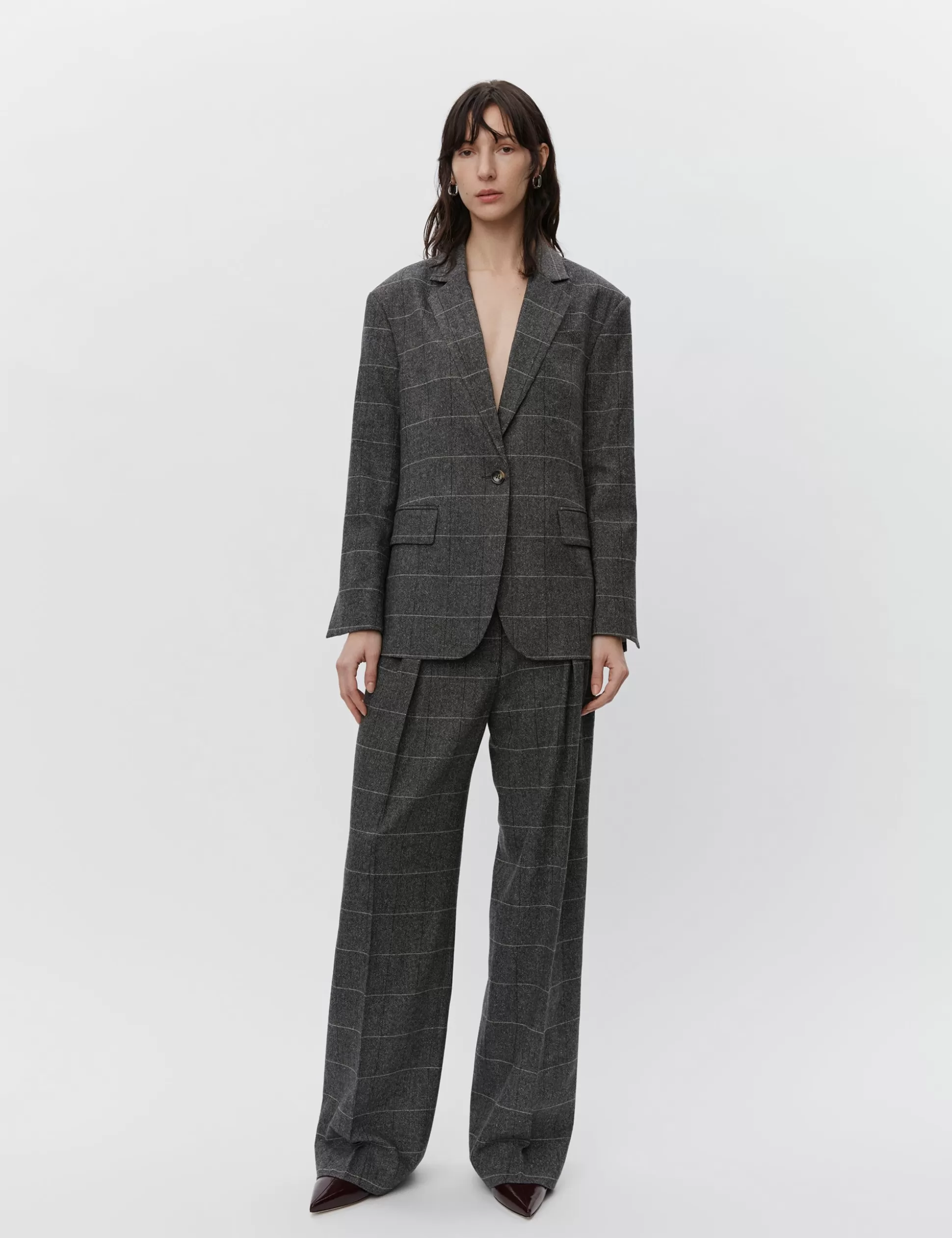 Sale Hester - All Time Check Women Blazers