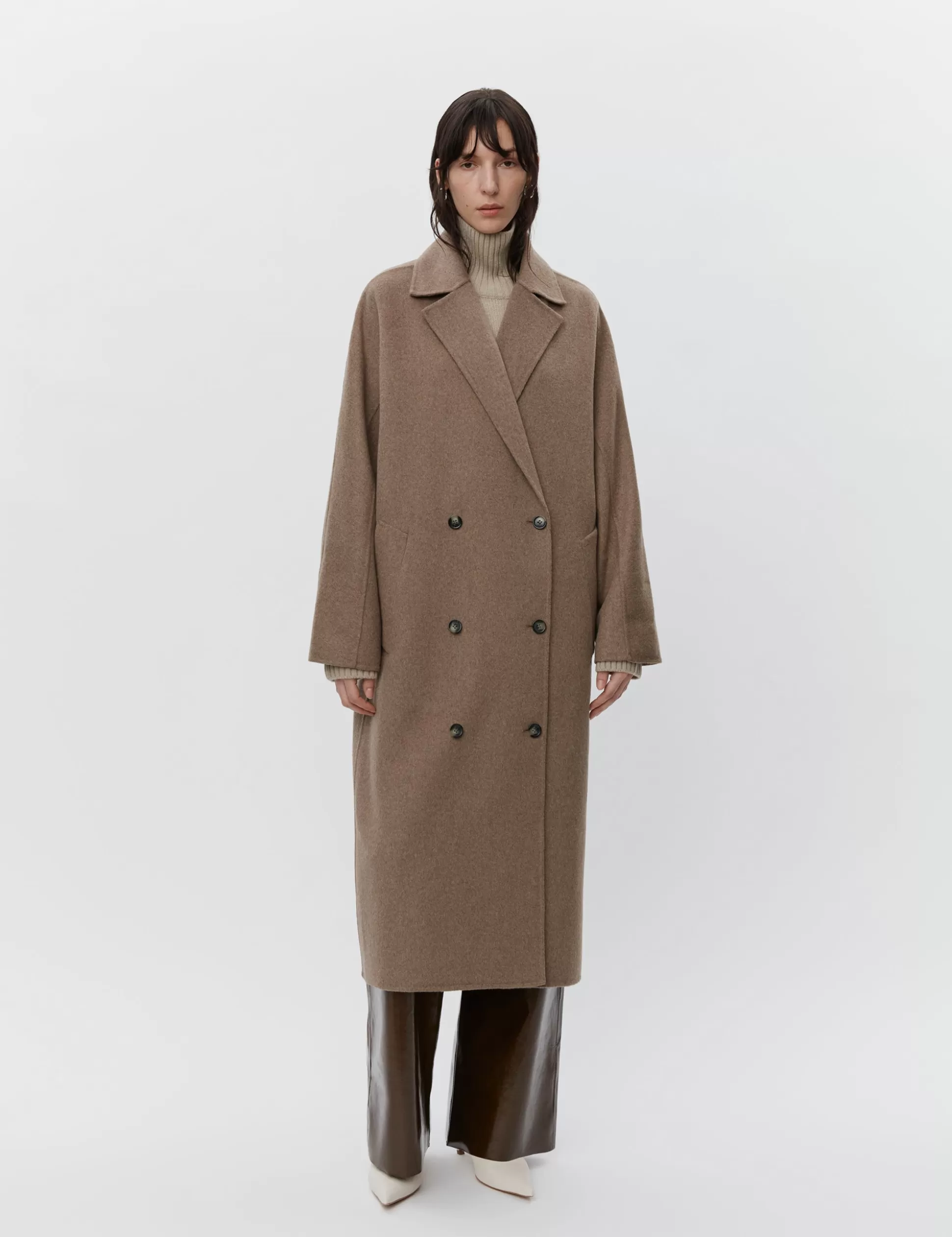 New Howard - Double Faced Wool Women Coats & Jackets