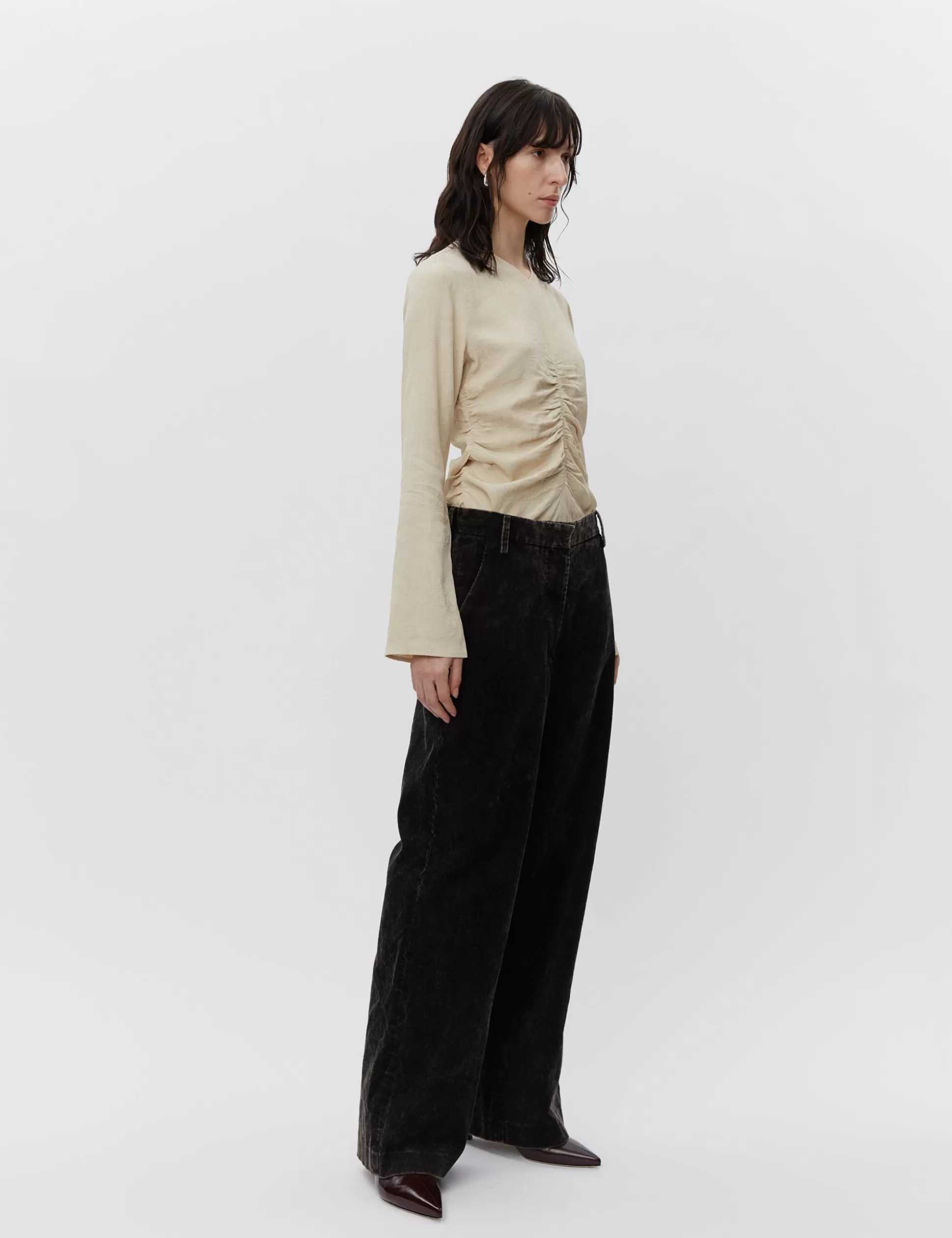 Shop Jade - Contemporary Corduroy Washed Women Trousers & Shorts