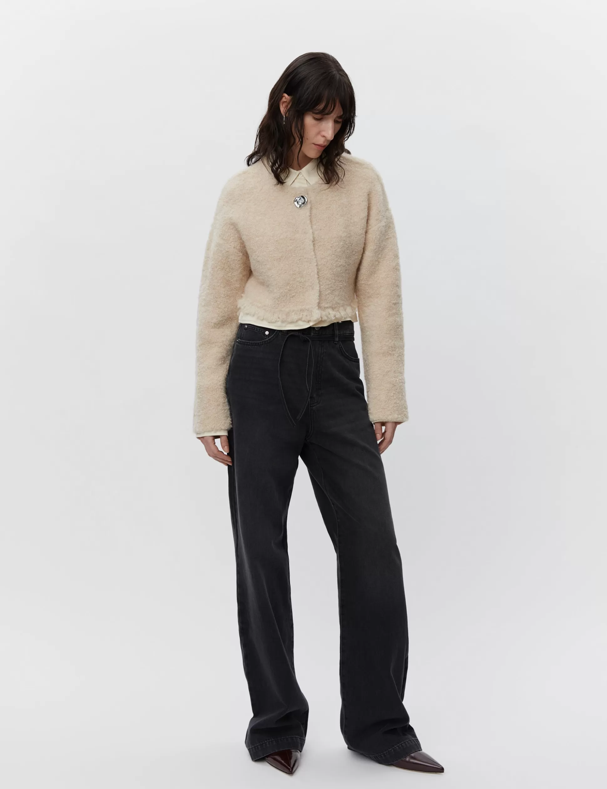 Outlet June - Luxe Boucle Women Knitwear