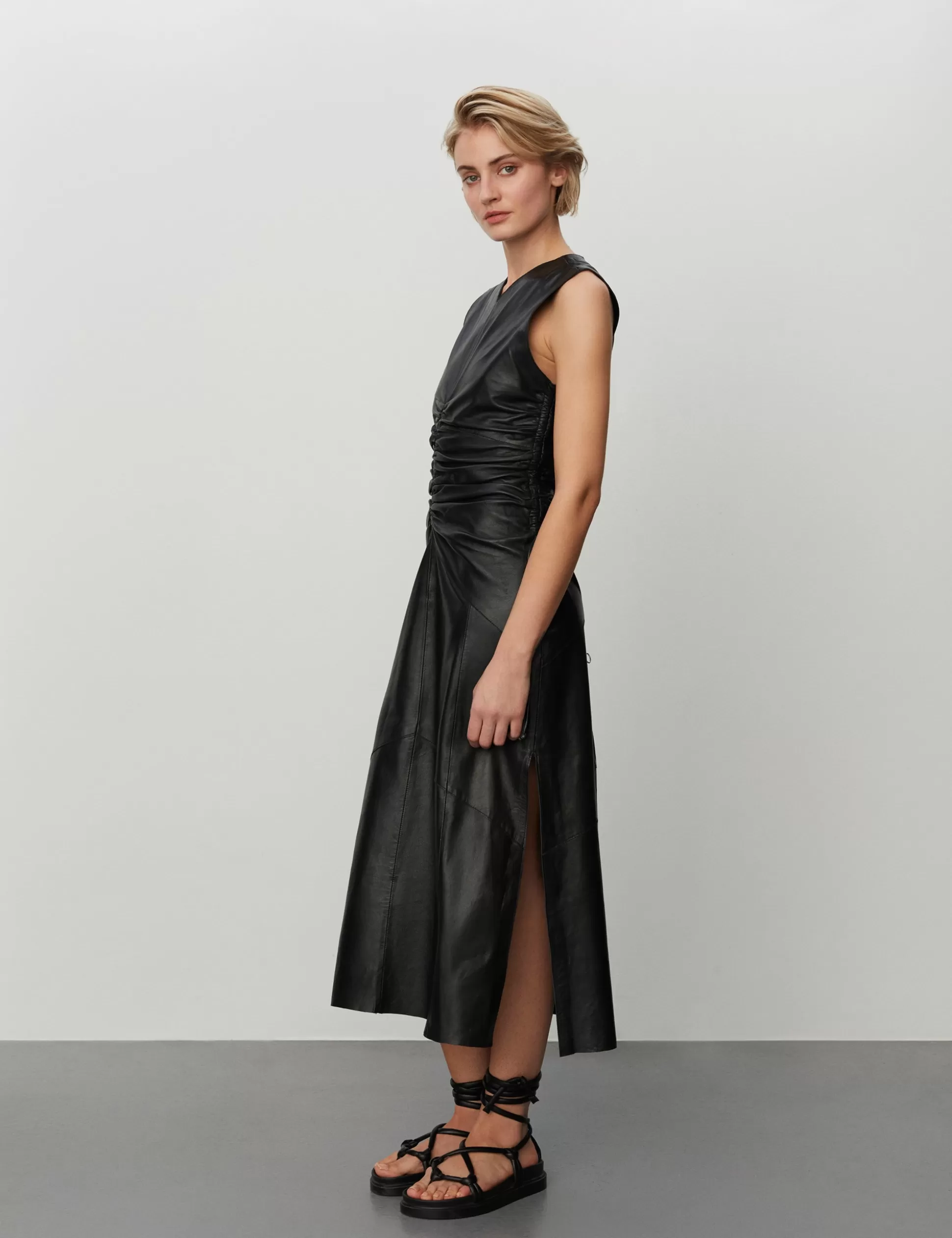 Fashion Natalia - Soft Leather Women Dresses