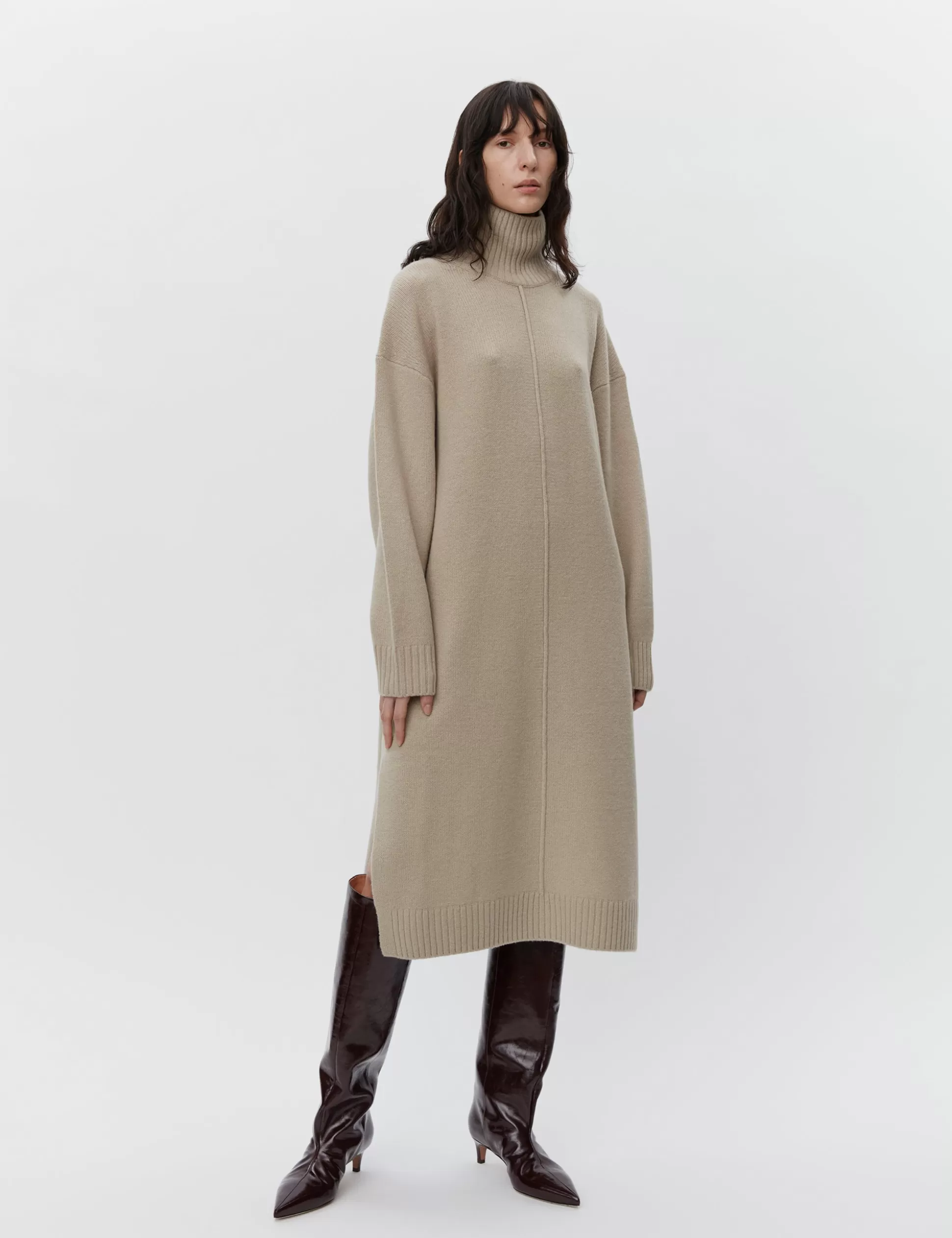 Outlet Shawn - Soft Lamb Women Dresses | Knitwear