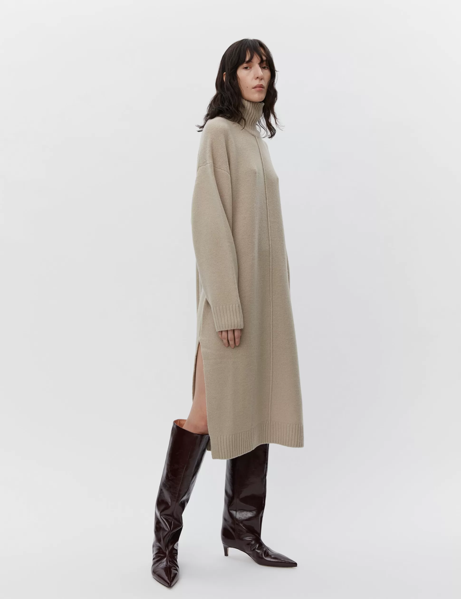 Outlet Shawn - Soft Lamb Women Dresses | Knitwear