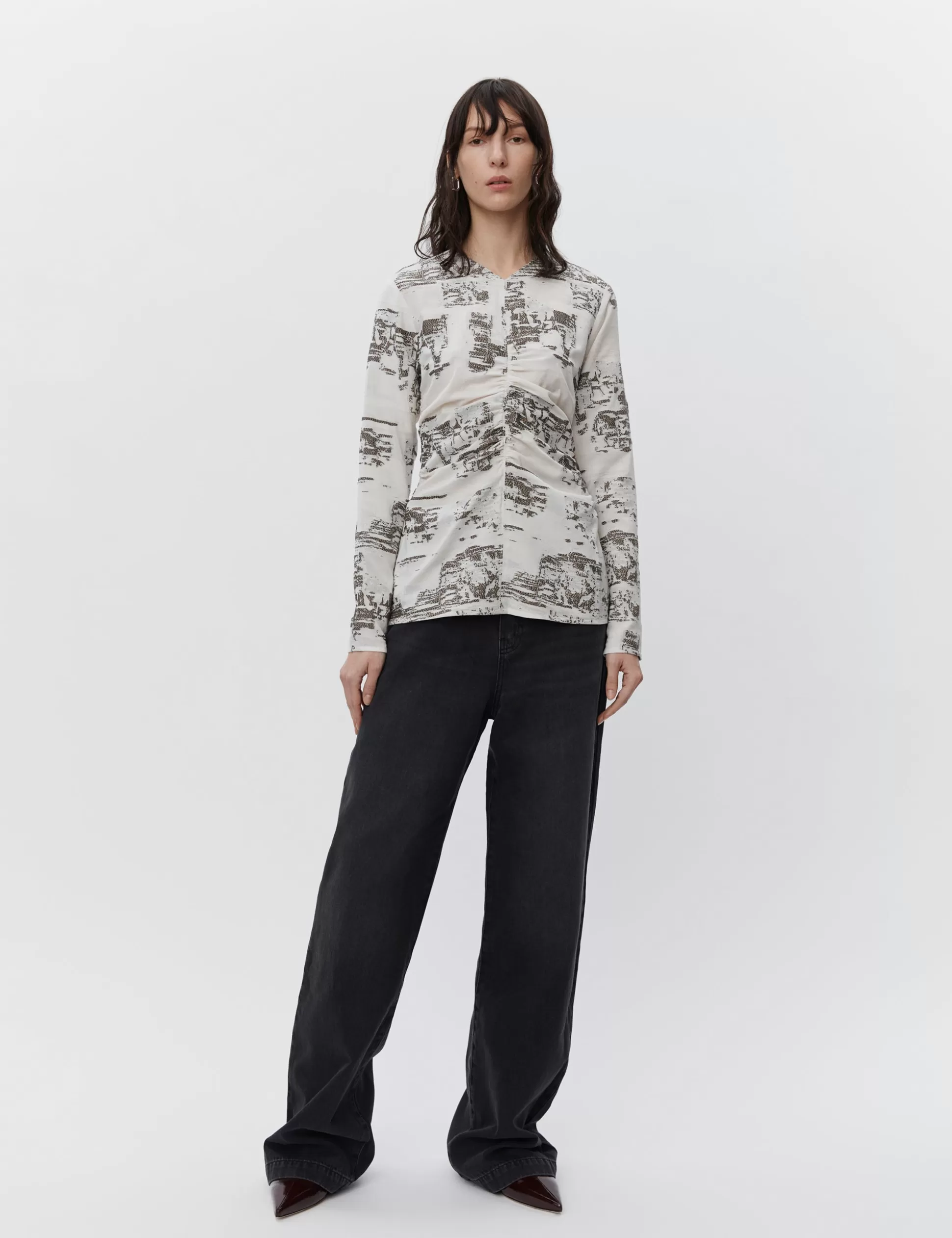 Discount Vito - Tactile Rayon Women Shirts & Blouses